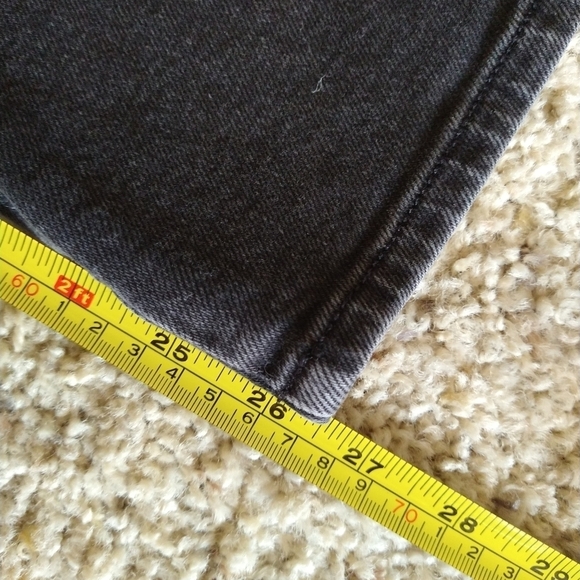 ::SOLD::Good American Women’s Yoke Skinny Jeans Charcoal Size 22 Plus Size Crop - Picture 7 of 10